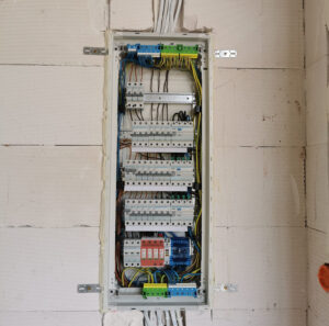 rozdzielnica w nowej instalacji