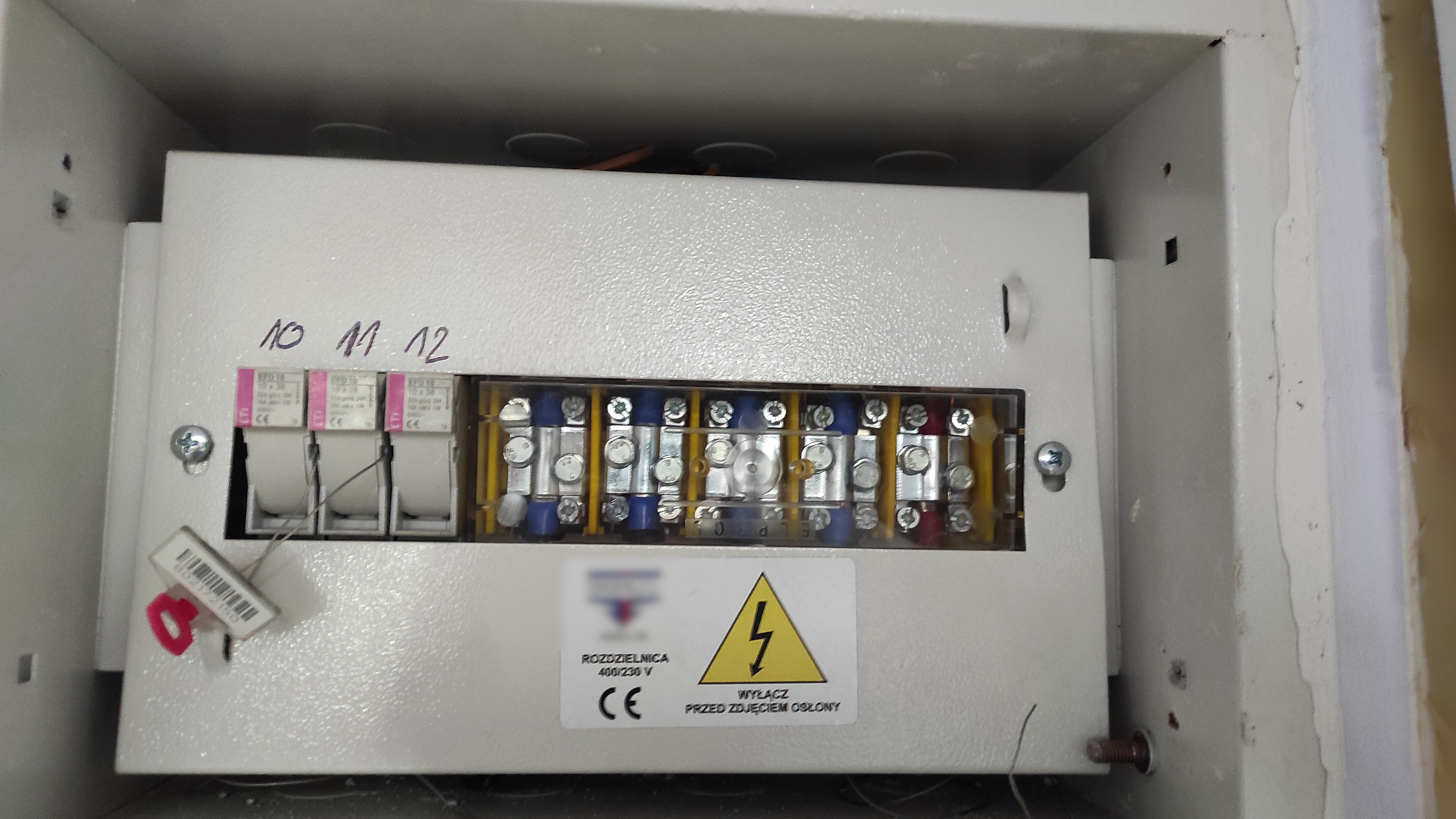 zmiana zasilania na 3 fazowe w bloku